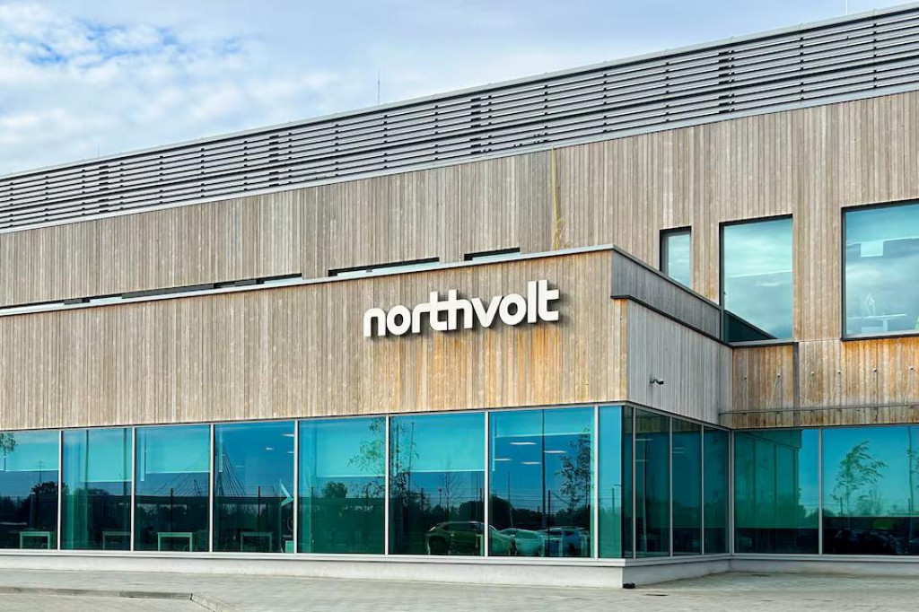 Švédsky výrobca batérií pre elektromobily Northvolt. FOTO: Reuters