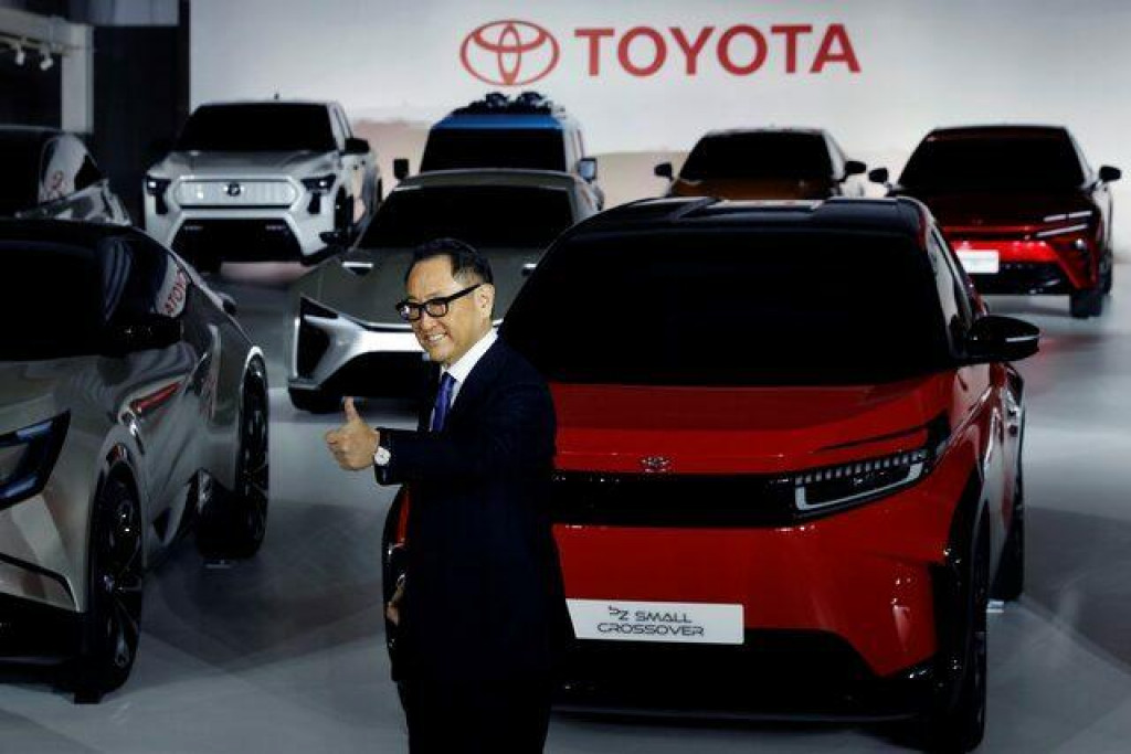 Na snímke prezident Toyota Motor Corporation Akio Toyoda. FOTO: Reuters