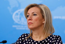 Hovorkyňa ruskej diplomacie Marija Zacharovová. FOTO: Reuters FOTO: Reuters