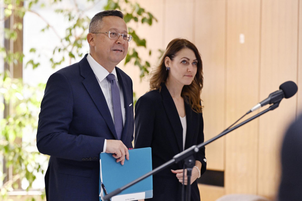 Na snímke minister financií Ladislav Kamenický. FOTO: TASR/P. Neubauer