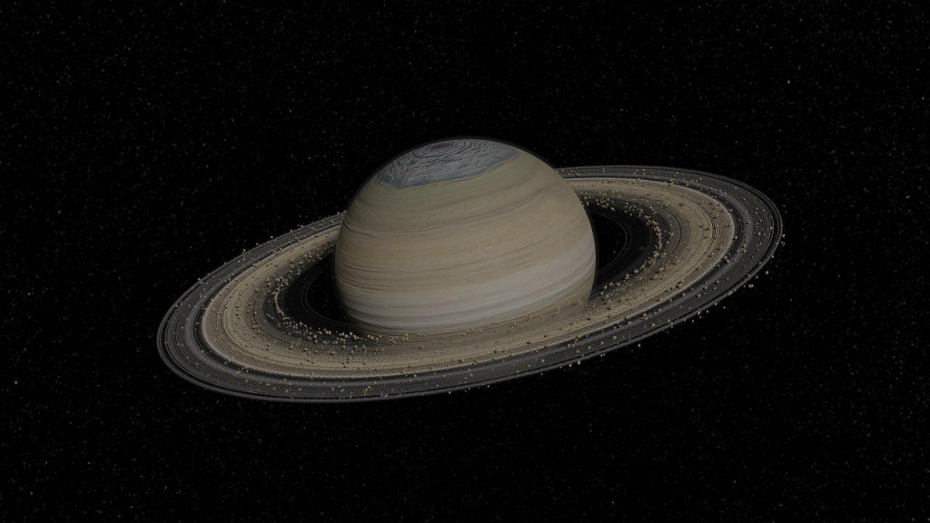 Saturn má najväčšie množstvo mesiacov spomedzi všetkých planét slnečnej sústavy. FOTO: Pixabay.com