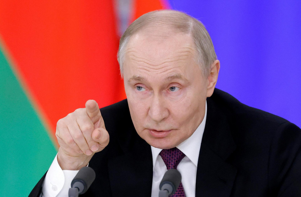 Ruský prezident Vladimir Putin. FOTO: Reuters