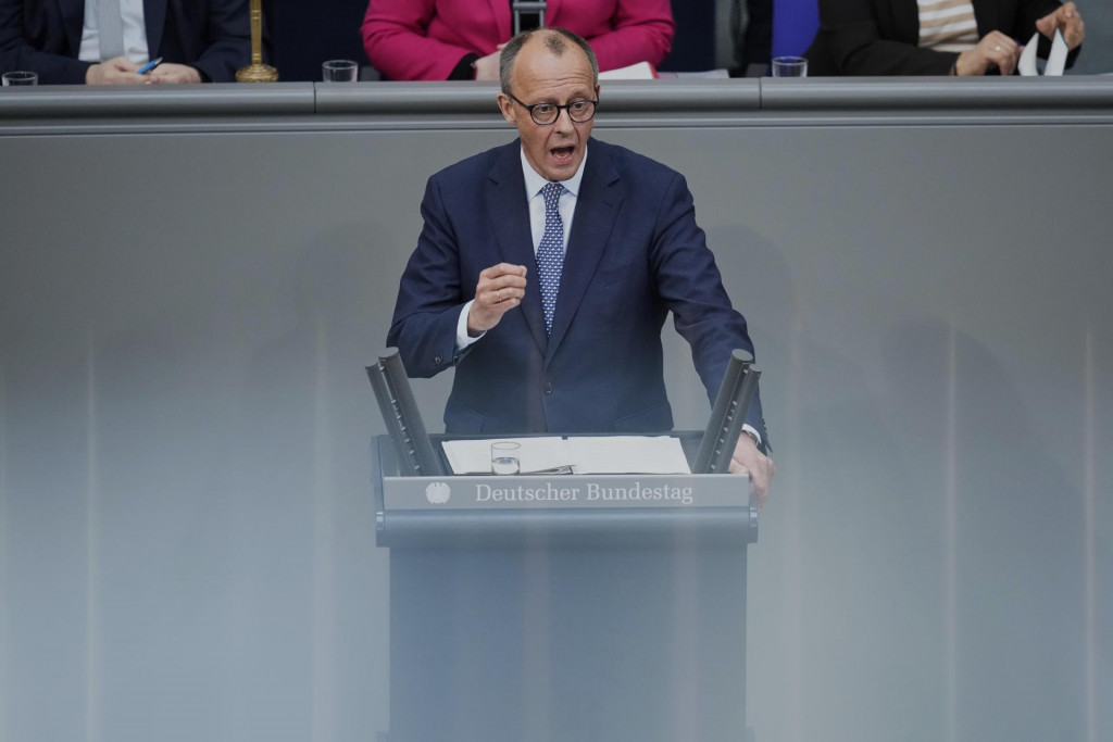 Nemecký opozičný líder a predseda nemeckých kresťanských demokratov Friedrich Merz. FOTO: TASR/AP