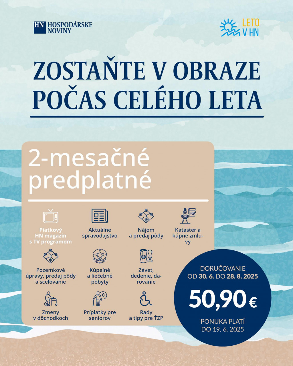 HN Leto 2025 - krátkodobé predplatné