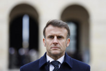 Francúzsky prezident Emmanuel Macron. FOTO: TASR/AP