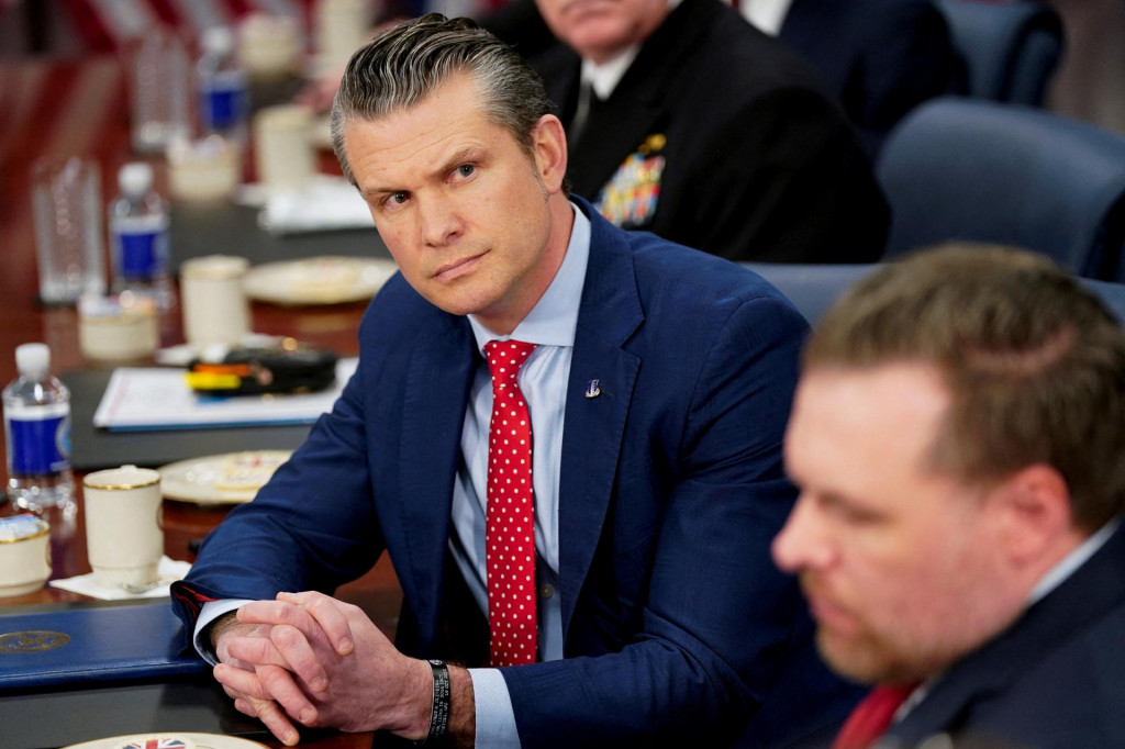 Americký minister  obrany Pete Hegseth. FOTO: REUTERS