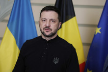 Ukrajinský prezident Volodymyr Zelenskyj. FOTO: TASR/AP