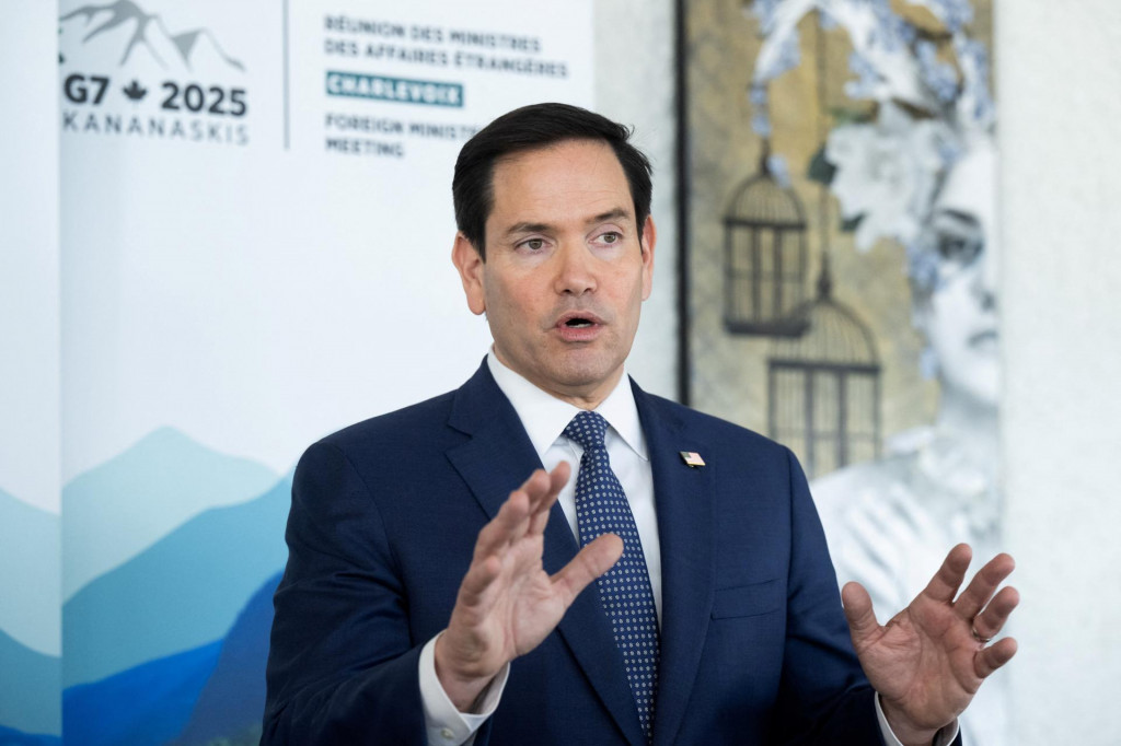 Americk&yacute; minister zahraničn&yacute;ch vec&iacute; Marco Rubio. FOTO: Reuters