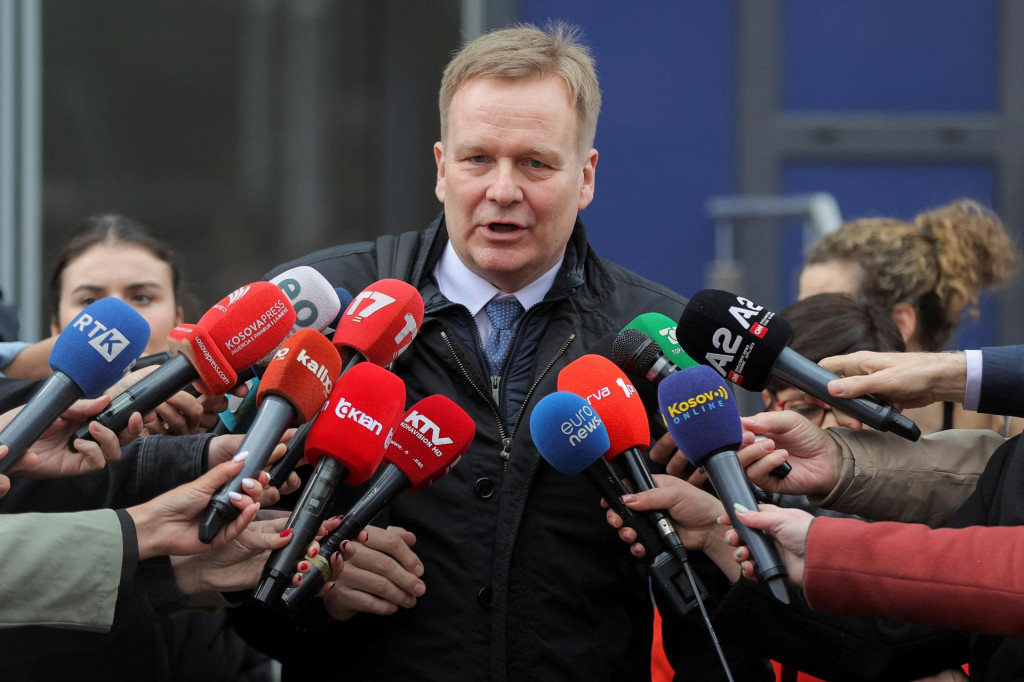 Novovymenovaný osobitný vyslanec Únie pre dialóg medzi Srbskom a Kosovom Peter Sörensen. FOTO: Reuters