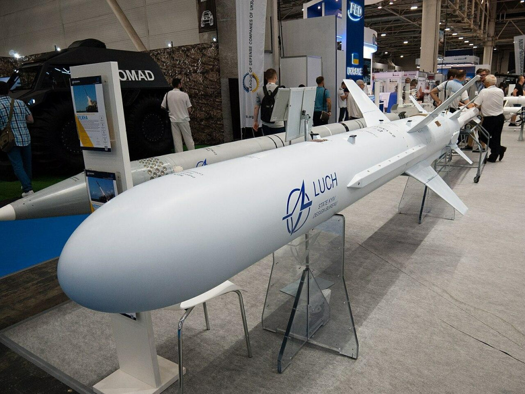 Nová ukrajinská raketa R-360 Neptun. FOTO: Wikimedia Commons