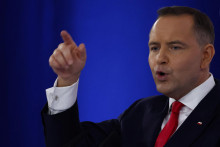 Kandidát na poľského prezidenta Karol Nawrocki. FOTO: Reuters