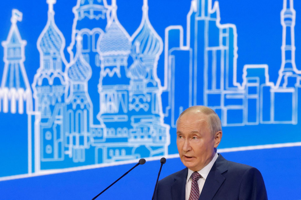 Ruský prezident Vladimir Putin. FOTO: Reuters