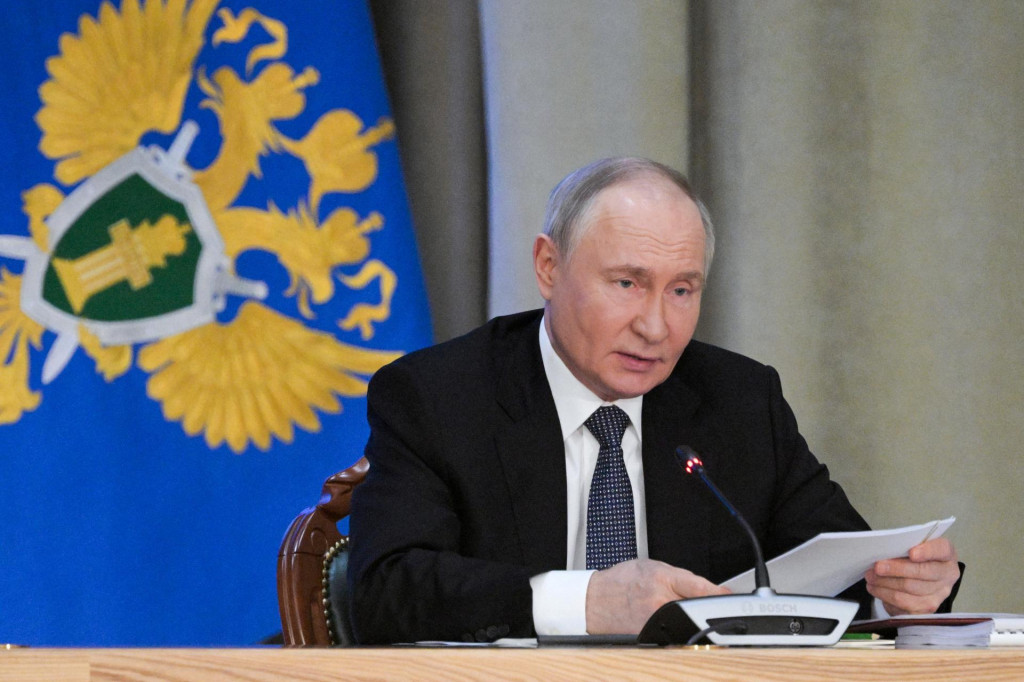Ruský prezident Vladimir Putin. FOTO: Reuters