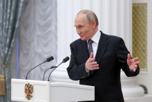 Ruský prezident Vladimir Putin. FOTO: Reuters