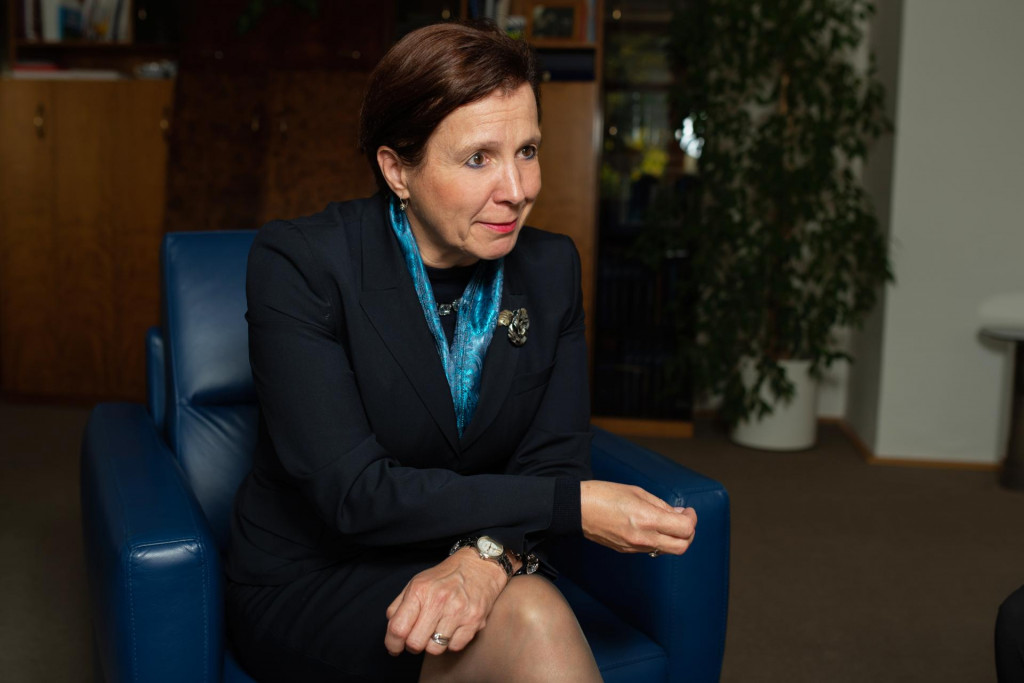 Slovenská veľvyslankyňa v ČR a bývalá štátna tajomníčka MZVSR Ingrid Brocková. FOTO: HN/Miroslava Spodniaková