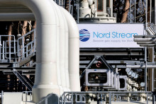 Vedenie na pevnine plynovodu „Nord Stream 1“ v Lubmine, Nemecko, 8. marca 2022. FOTO: REUTERS
