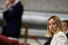 Talianska premiérka Giorgia Meloniová. FOTO: REUTERS