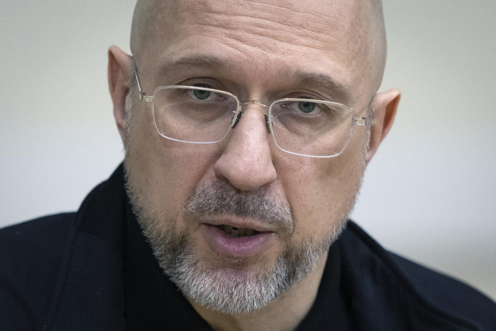 Ukrajinský premiér Denys Šmyhaľ. FOTO: TASR/AP