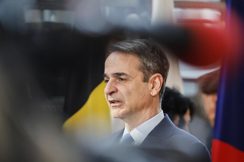 Grécky premiér Kyriakos Mitsotakis. FOTO: TASR/AP