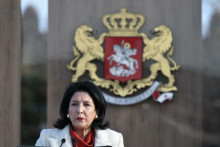 Bývalá gruzínska prezidentka Salome Zurabišviliová. FOTO: Reuters