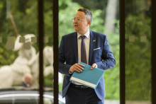 Na snímke minister financií Ladislav Kamenický FOTO: TASR/J. Novák