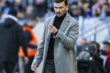 Michal Gašparík odkoučoval na lavičke trnavského Spartaka už takmer dve stovky súťažných zápasov. FOTO: TASR/J. Kotian