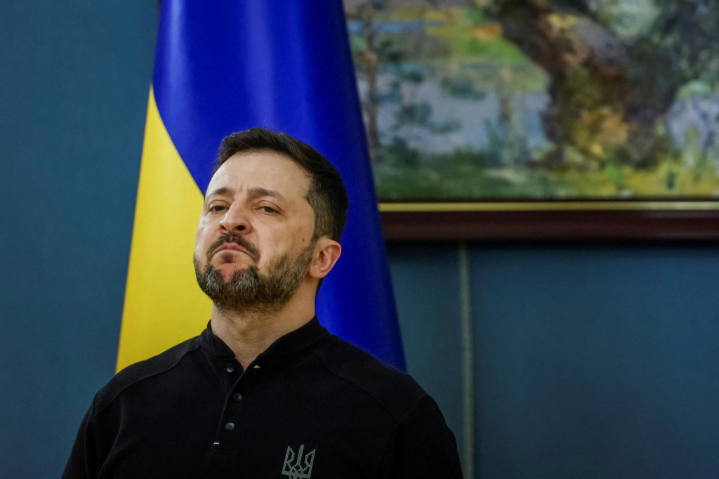 Ukrajinský prezident Volodymyr Zelenskyj. FOTO: REUTERS