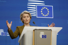Predsedníčka Európskej komisie Ursula von der Leyenová. FOTO: TASR/AP
