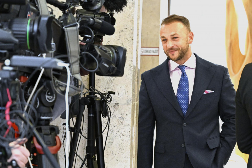 Minister vnútra Matúš Šutaj Eštok. FOTO: TASR/Pavel Neubauer