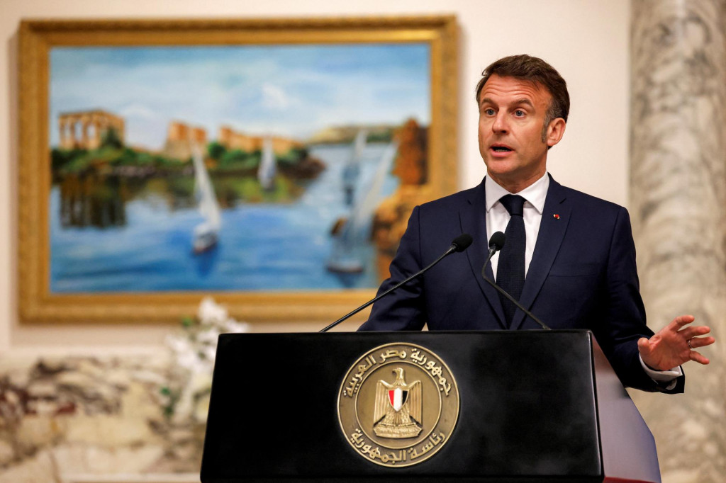 Francúzsky prezident Emmanuel Macron. FOTO: Reuters