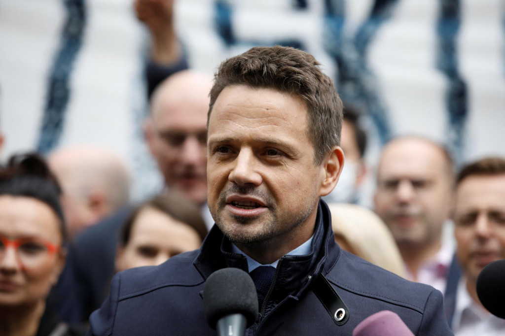 Varšavský primátor Rafal Trzaskowski. FOTO: Reuters
