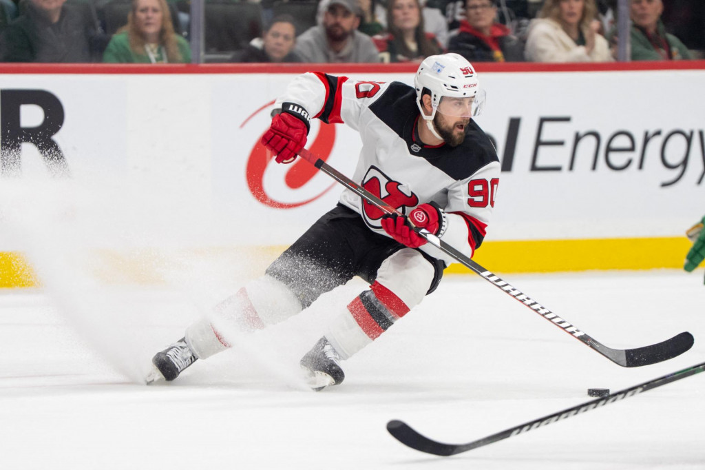Tomáš Tatar aktuálne zarezáva v NHL vo farbách tímu New Jersey Devils. FOTO: Reuters
