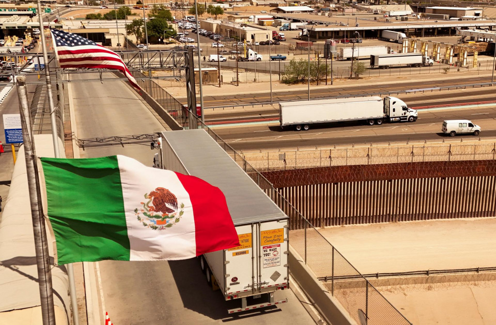 Hranica USA s Mexikom. FOTO: Reuters