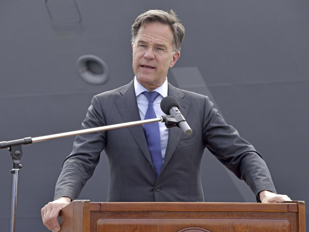 Generálny tajomník NATO Mark Rutte. FOTO: TASR/AP