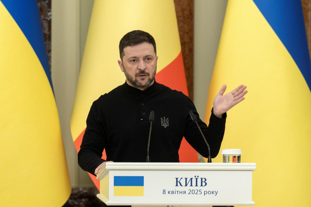 Ukrajinský prezident Volodymyr Zelenskyj. FOTO: Reuters