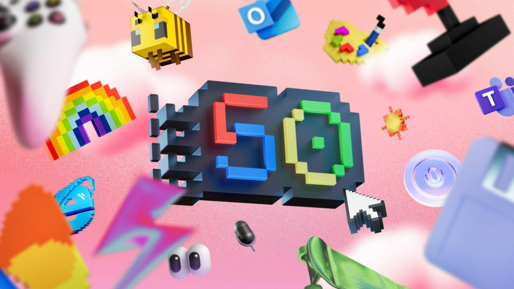 50. výročie spoločnosti Microsoft
