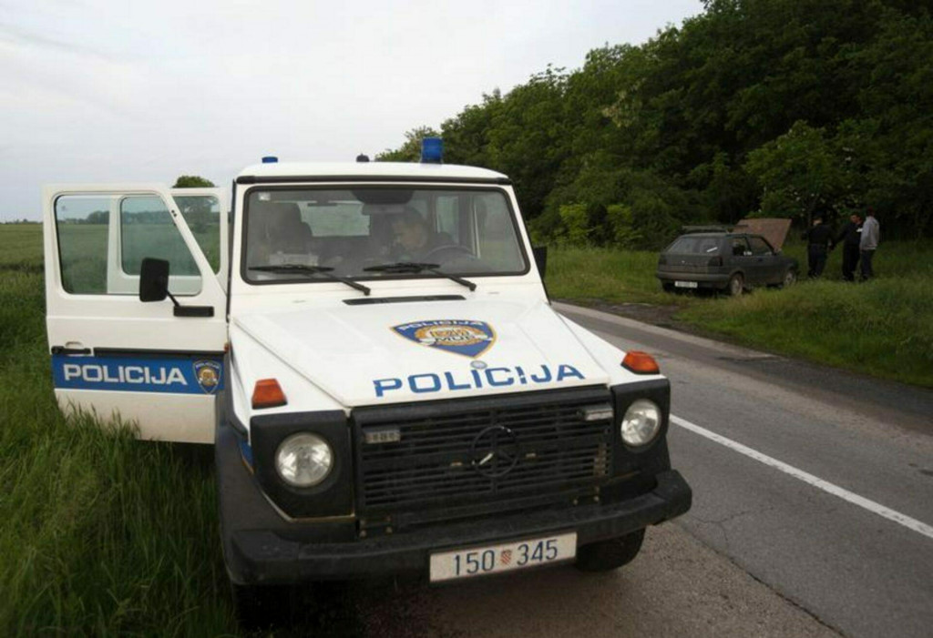 Chorvátska polícia. FOTO: Reuters