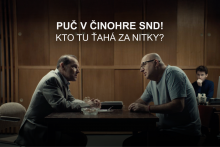 Puč v Činohre SND