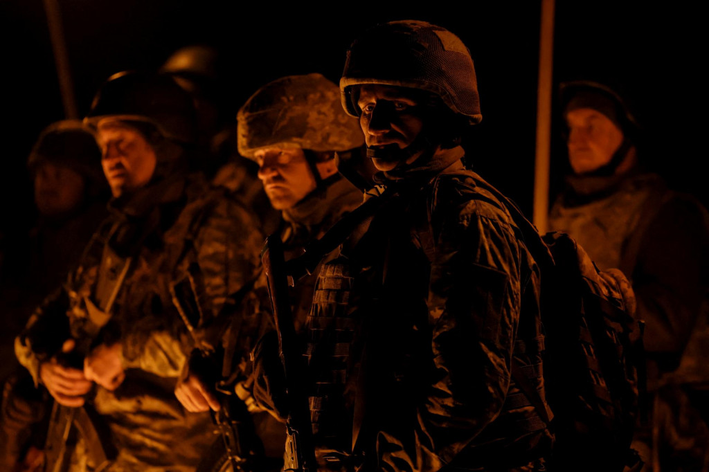 Vojaci ukrajinskej armády FOTO: REUTERS