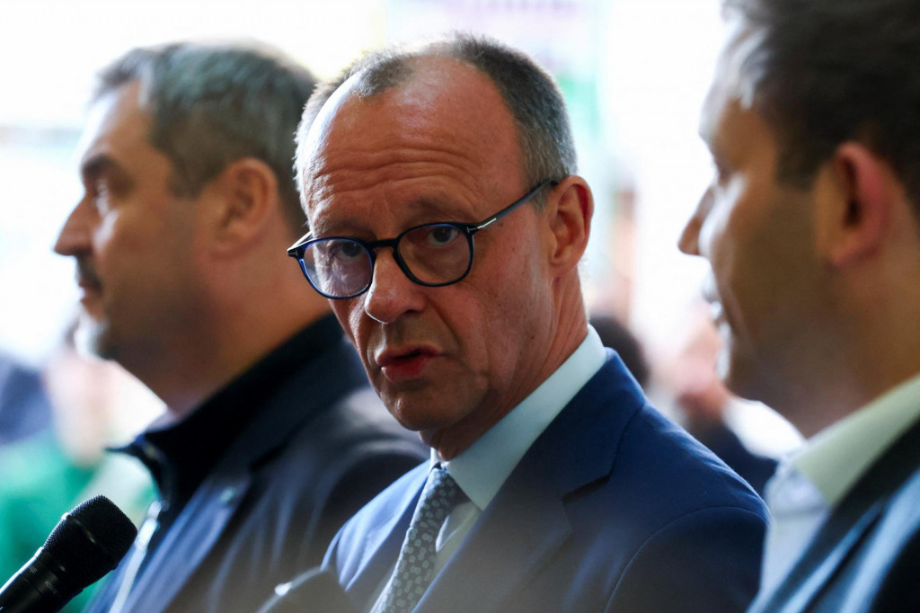 Pravdepodobný budúci nemecký kancelár a líder strany Kresťanskodemokratická únia Friedrich Merz. FOTO: Reuters