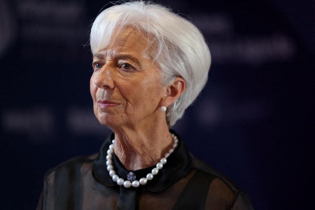 Prezidentka Európskej centrálnej banky Christine Lagardová. FOTO: Reuters
