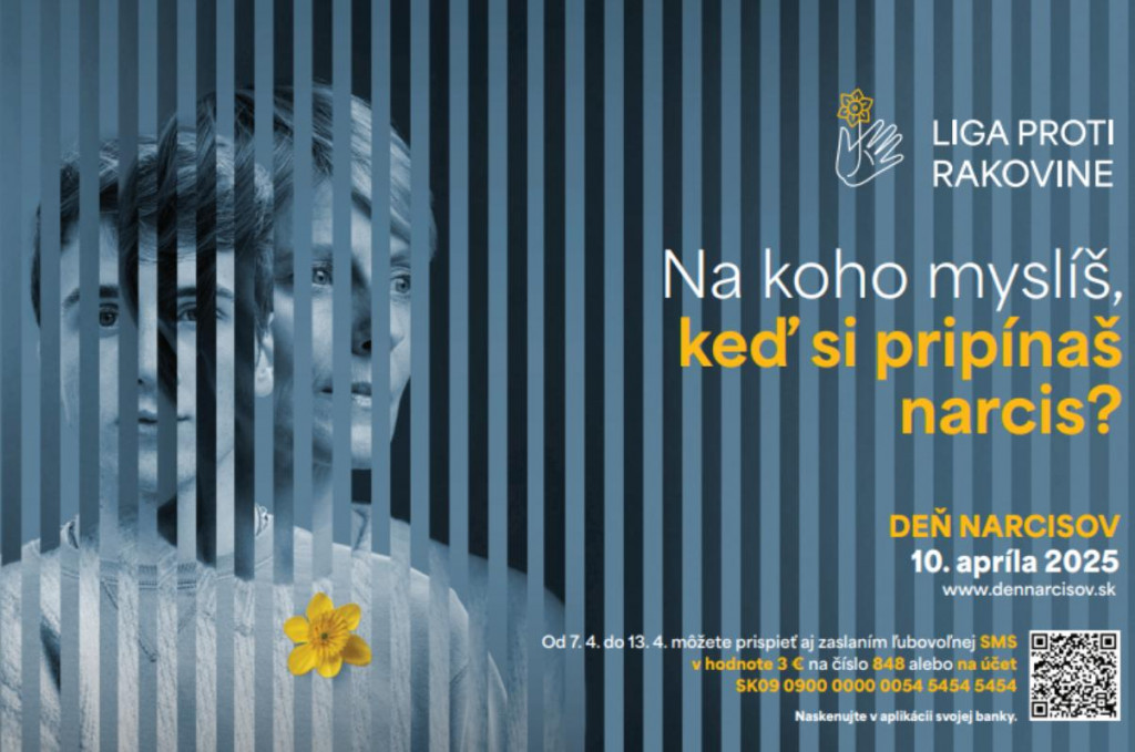 Kampaň pre Deň narcisov 2025.