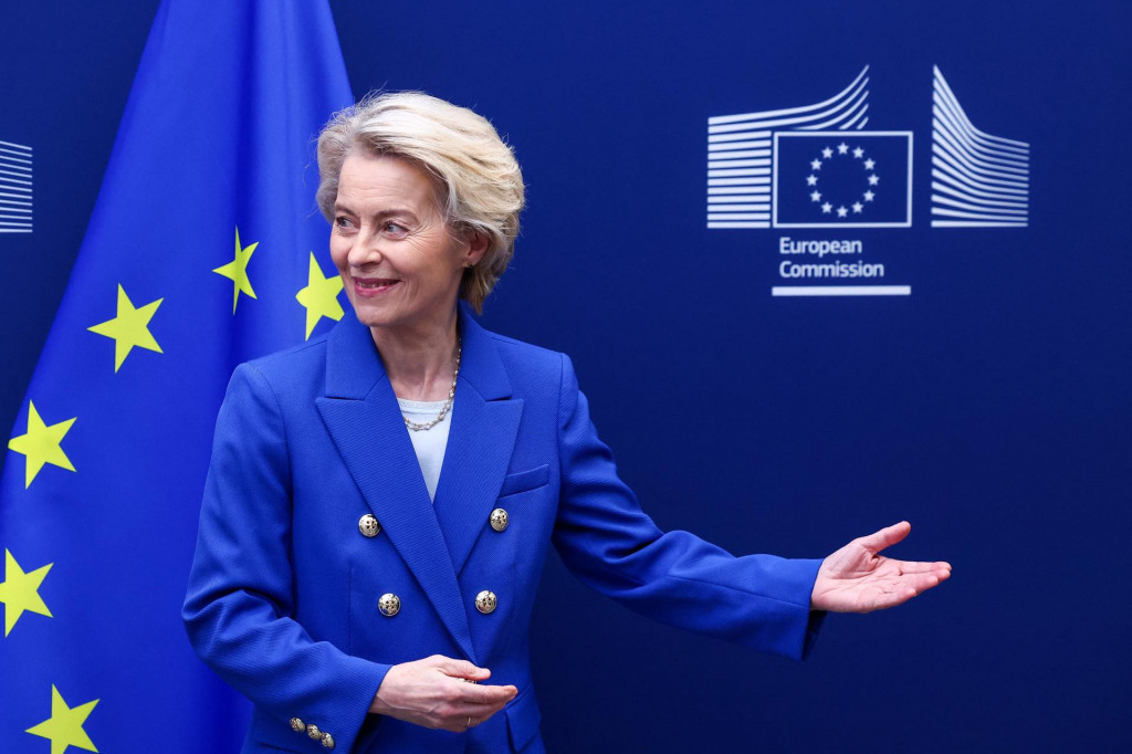 Predsedníčka Európskej komisie Ursula von der Leyenová. FOTO: Reuters