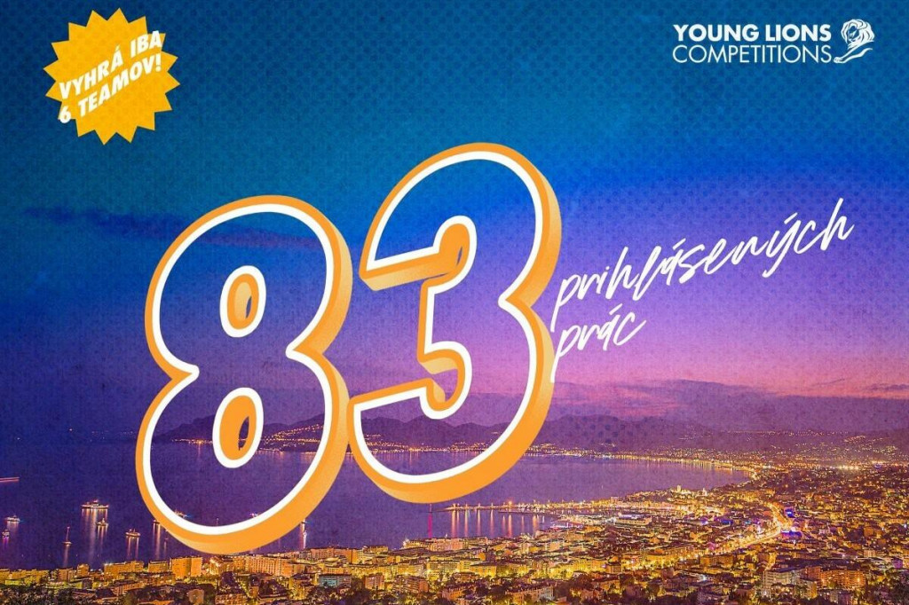 Do Young Lions Slovakia sa zapojilo 83 súťažných tímov!