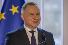 Na snímke poľský prezident Andrzej Duda. FOTO: TASR/Veronika Mihaliková