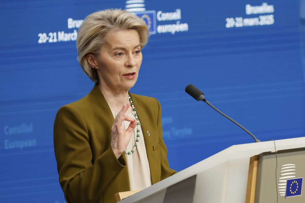 Predsedníčka Európskej komisie Ursula von der Leyenová. FOTO: TASR/AP