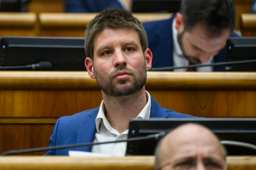 Poslanec Michal Šimečka (Progresívne Slovensko). FOTO: TASR/Jaroslav Novák