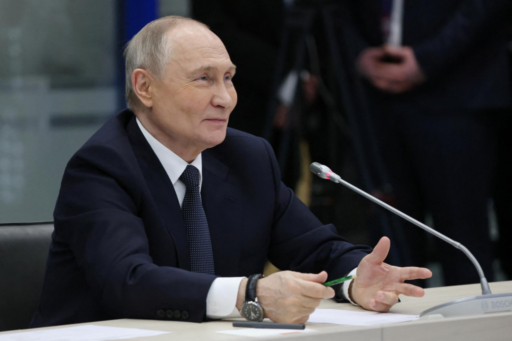 Ruský prezident Vladimir Putin. FOTO: Reuters
