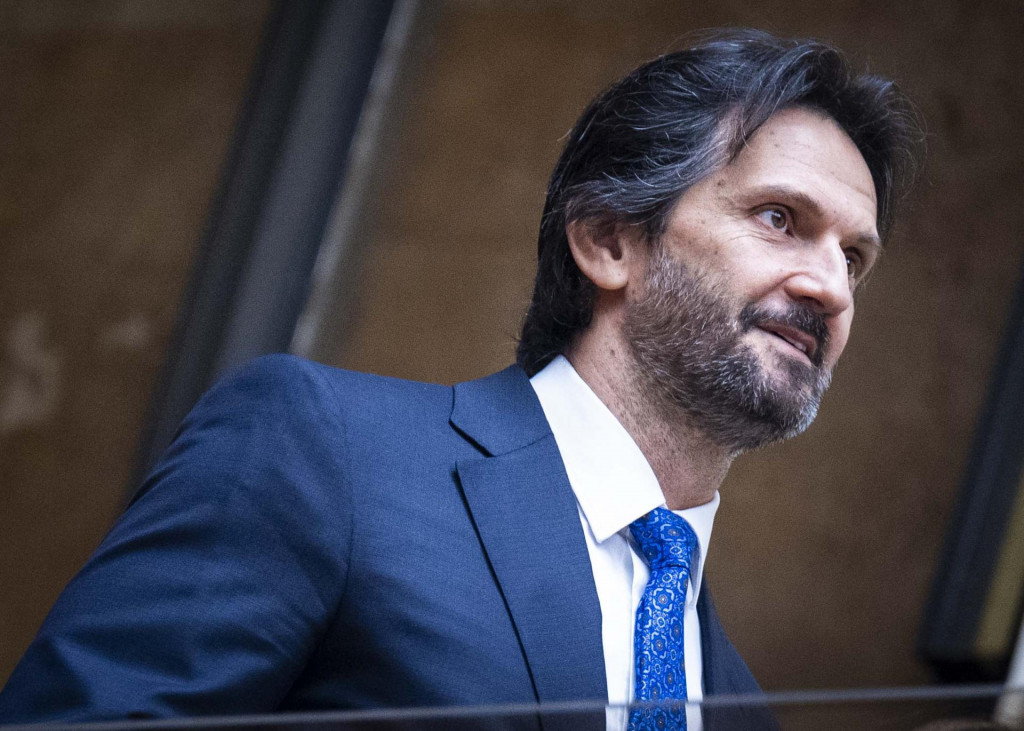 Podpredseda vlády a minister obrany Robert Kaliňák. FOTO: TASR/Jakub Kotian