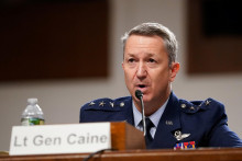 Americký Senát v piatok nadránom miestneho času schválil nomináciu Dana Cainea na post predsedu Zboru náčelníkov štábov amerických ozbrojených síl. FOTO: Reuters